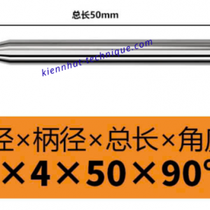 Mũi Spotdrill & Chamfer hợp kim nhôm D1*90°
