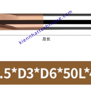 Mũi phay cầu lõm R1.5x3x6x50x4F