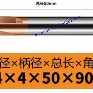 Mũi Chamfer hợp kim D4*90°