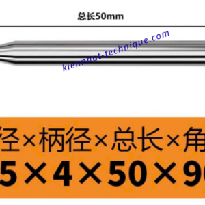 Mũi Spotdrill & Chamfer hợp kim nhôm D1.5*90°