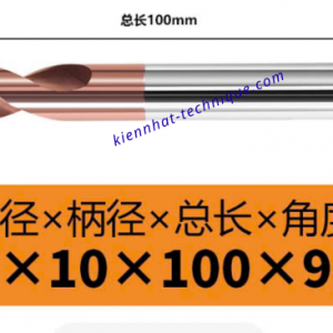 Mũi Spotdrill & Chamfer hợp kim D10*90°*100