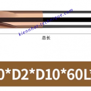 Mũi phay cầu lõm R4x2x10x60x4F