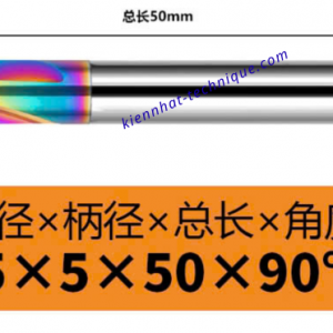 Mũi Chamfer hợp kim nhôm D5*90°