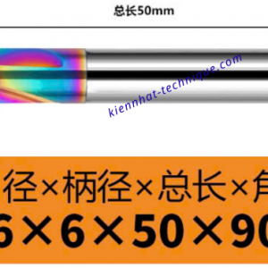 Mũi Chamfer hợp kim nhôm D6*90°