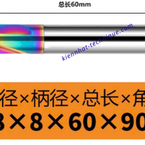 Mũi Chamfer hợp kim nhôm D8*90°