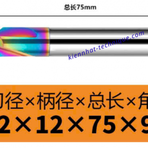 Mũi Chamfer hợp kim nhôm D12*90°