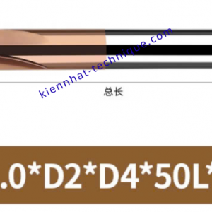 Mũi phay cầu lõm R1x2x4x50x4F