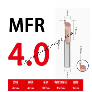Mũi chích rãnh mặt đầu MFR4*B1*15L*50*4