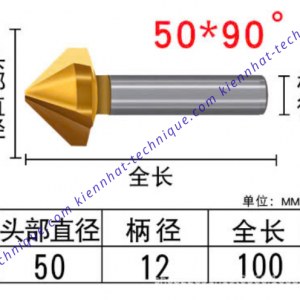 Mũi lã lổ D50*90° (1 lưỡi cắt)