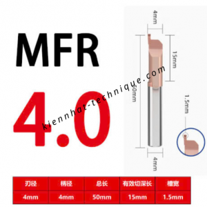 Mũi chích rãnh mặt đầu MFR4*B1.5*15L*50*4
