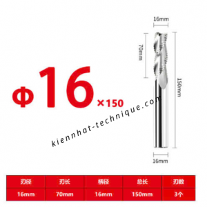 Dao phay phá thô nhôm 16*70*150*16-3F