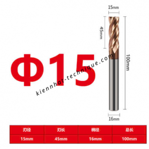 Dao phay Trụ 15*45*100*16-4F