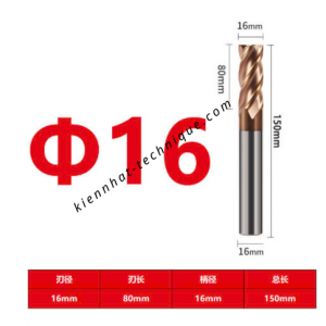 Dao phay Trụ 16*80*150*16-4F
