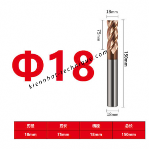 Dao phay Trụ 18*75*150*18-4F