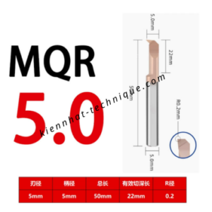 Dao móc lổ MQR-5-R0.2-L22
