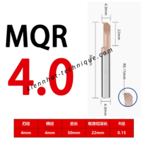 Dao móc lổ MQR-4-R0.15-L22