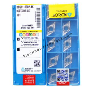 Chip tiện nhôm DCGT11T302AK-H01