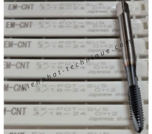 Mũi taro 3/16-24 TICN PO