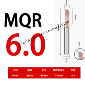 Dao móc lổ MQR-6-R0.4-L15