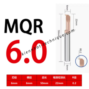 Dao móc lổ MQR-6-R0.2-L22