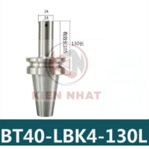 Đầu BT40-LBK4-175L gắn đầu doa