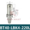 Đầu BT40-LBK4-220L gắn đầu doa