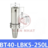 Đầu BT40-LBK5-250L gắn đầu doa