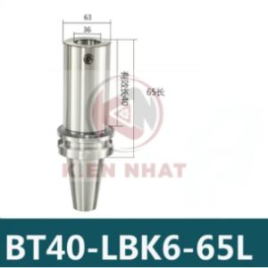 Đầu BT40-LBK6-65L gắn đầu doa